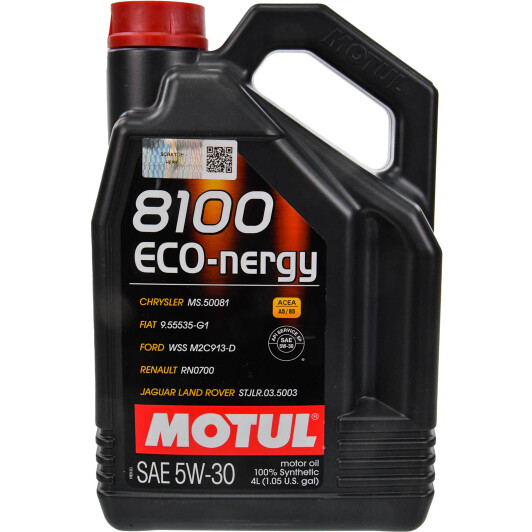 Масло Motul 8100 Eco-Nergy 5W-30 4 л на Mercedes A-Class