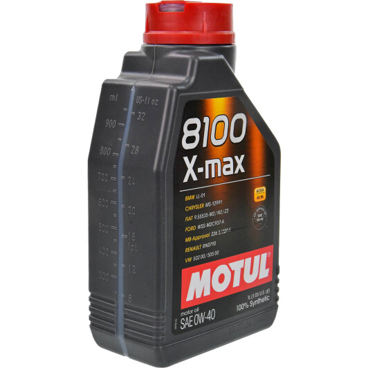 Масло Motul 8100 X-Max 0W-40 1 л на Mitsubishi Pajero