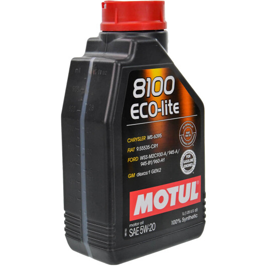 Олива Motul 8100 Eco-Lite 5W-20 1 л на Chrysler 300C