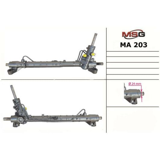 MA203 MSG Рулевая рейка