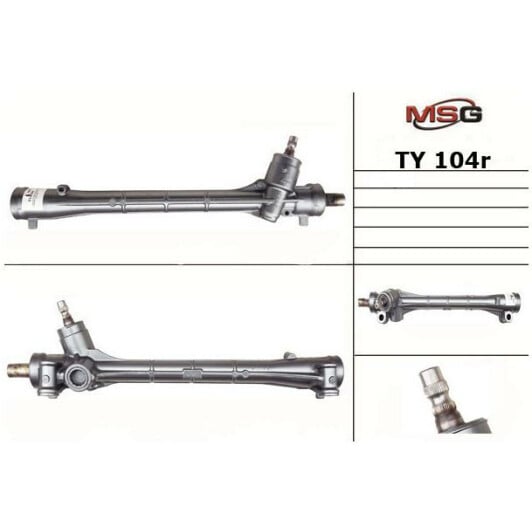 ty104r MSG (відновлення) Рулевая рейка для Toyota Auris