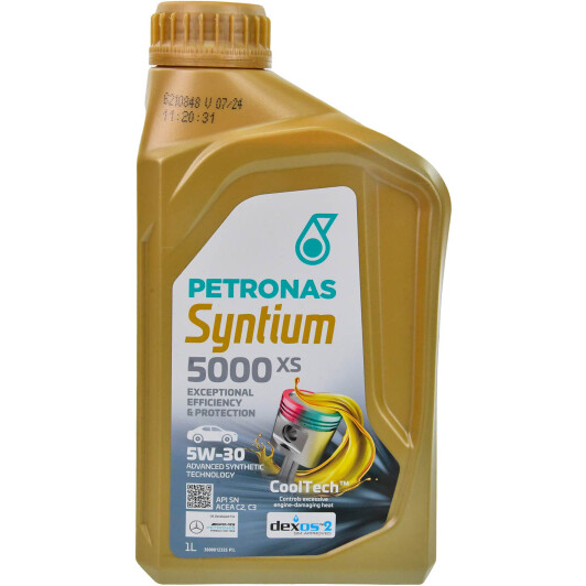 Масло Petronas Syntium 5000 XS 5W-30 1 л на Isuzu Rodeo