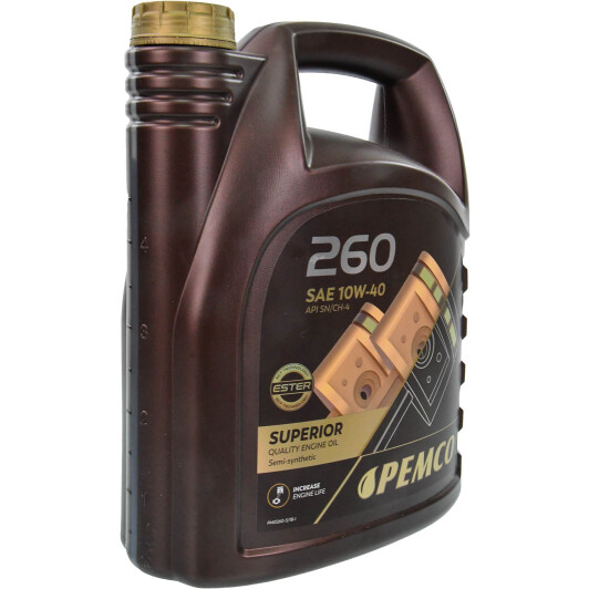 Олива Pemco 260 10W-40 5 л на MINI Cooper