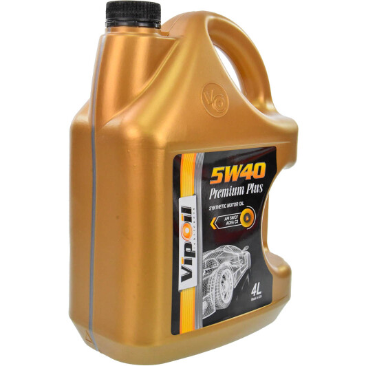 Масло VIPOIL Premium Plus 5W-40 4 л на Isuzu Rodeo