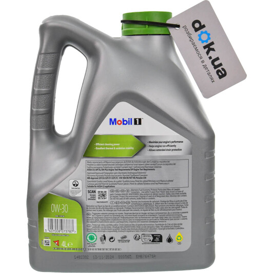 Масло Mobil 1 ESP 0W-30 4 л на Isuzu Rodeo