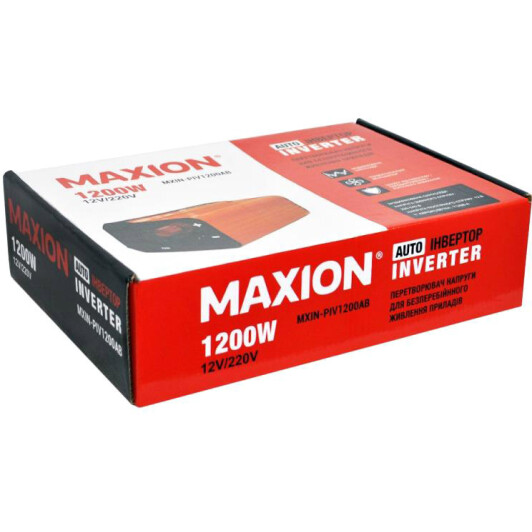 Инвертор Maxion 1200 W MXIN-PIV1200AB