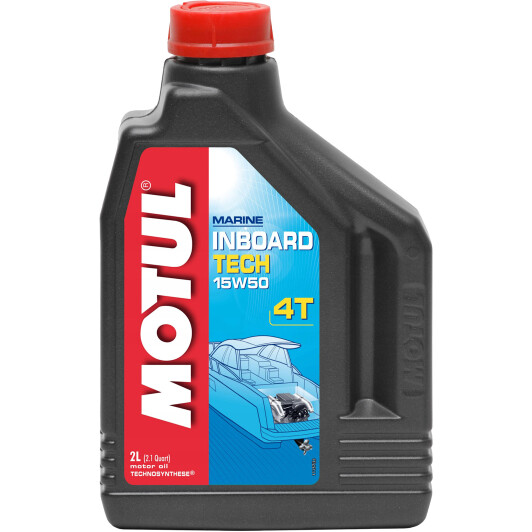 Motul Inboard Tech 15W-50 моторна олива 4T