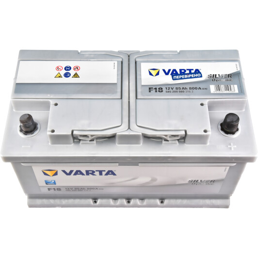 Акумулятор Varta 6 CT-85-R Silver Dynamic 585200080