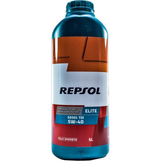 Моторна олива Repsol Elite 50501 TDI 5W-40 5 л на Kia Sorento