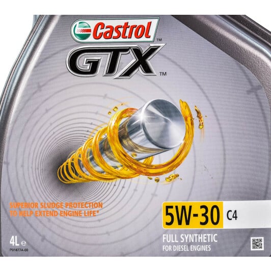 Моторное масло Castrol GTX C4 5W-30 4 л на Suzuki Celerio