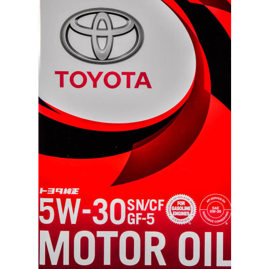 Моторное масло Toyota SN/GF-5 5W-30 4 л на Kia Soul