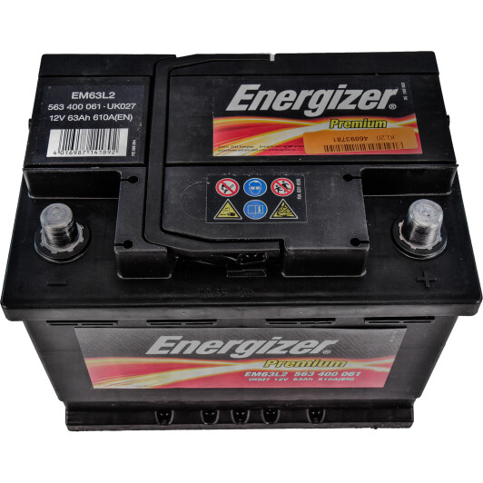 Авто аккумуляторы energizer