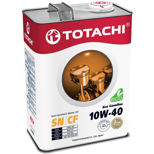 Моторна олива Totachi Eco Gasoline 10W-40 4 л на Mitsubishi Eclipse