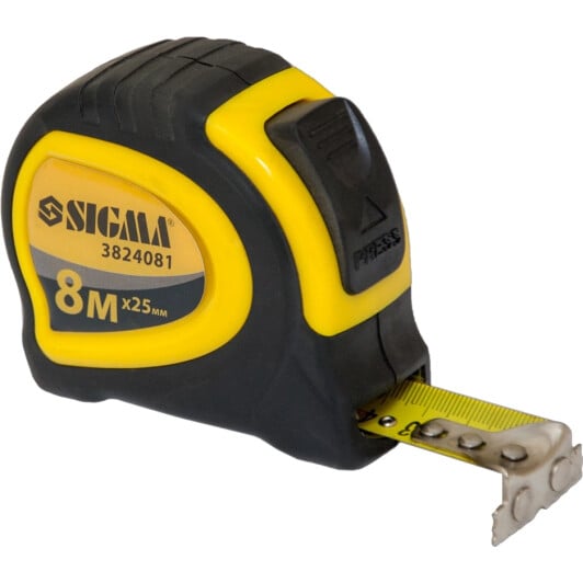 Рулетка Sigma 3824081 8 м