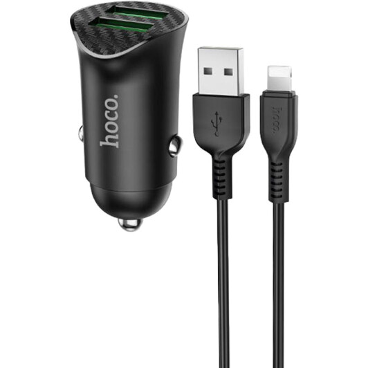 Usb зарядка в авто Hoco Z39 00000082730
