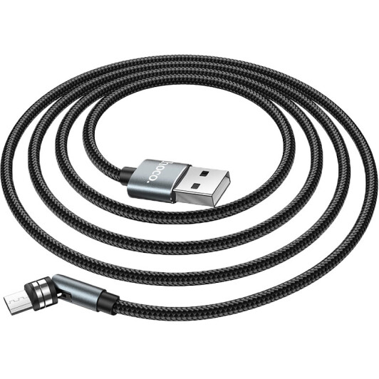 Кабель Hoco U94 Universal Rotating U94MICROUSBBLACK USB - Micro USB 1,2 м
