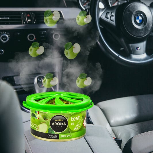 Ароматизатор Aroma Car Organic Green Apple 40 г
