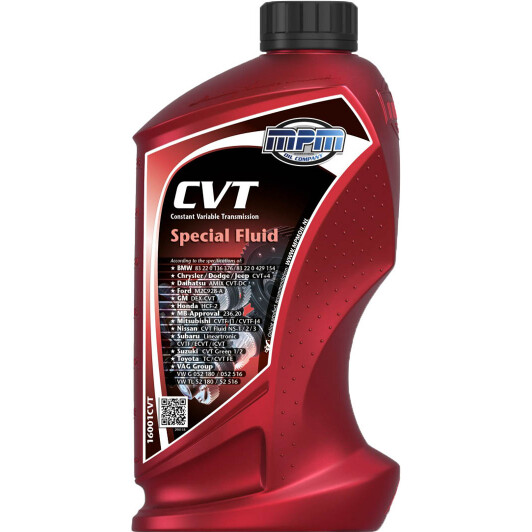 MPM CVT Special Fluid трансмиссионное масло