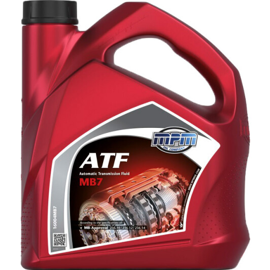 MPM ATF MB7 (4 л) трансмиссионное масло