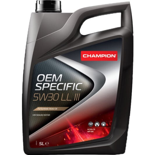 Моторное масло Champion OEM Specific LL III 5W-30 5 л на Suzuki Celerio