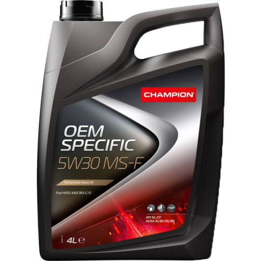 Моторна олива Champion OEM Specific MS-F 5W-30 4 л на Mazda Premacy