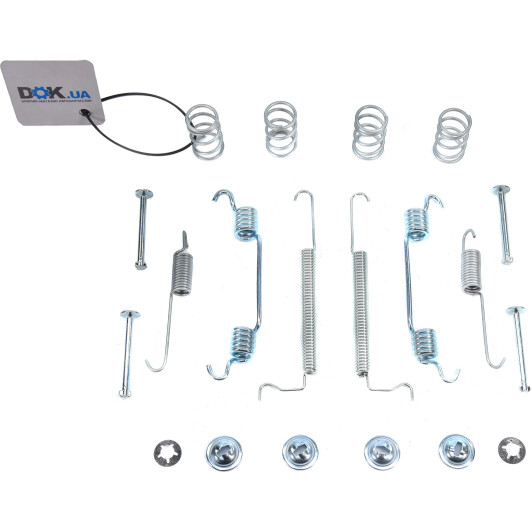 Монтажний комплект барабанних гальмівних колодок Delphi LY1134