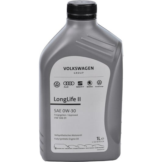 Моторное масло VAG Longlife II 0W-30 1 л на SAAB 900