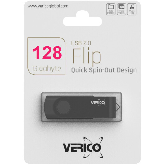 Флешка Verico Flip 128 ГБ