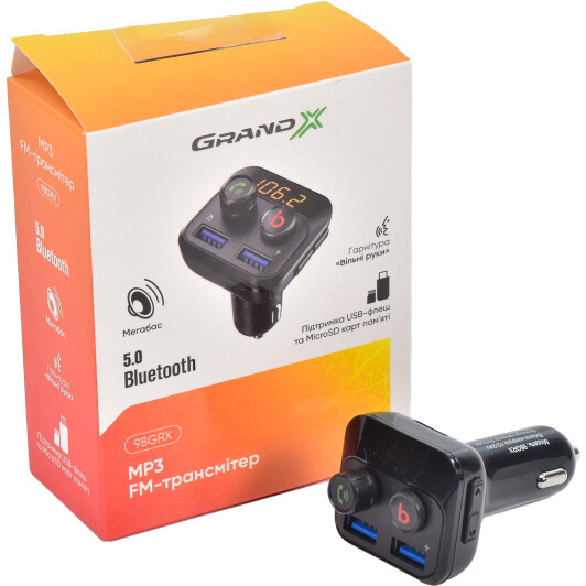 Fm-модулятор Grand-X 98GRX