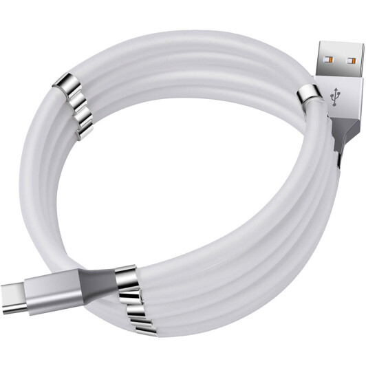 Кабель Florence MagNet FL-2202-WT USB - USB type-C 1 м