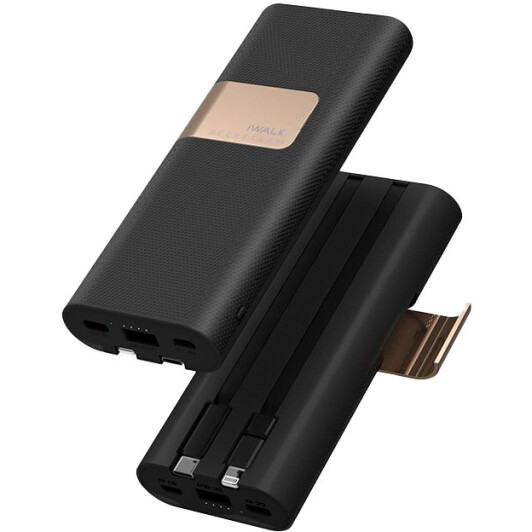 Повербанк iWalk Secretary Plus 20000 mAh чёрный