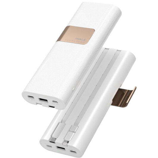 Повербанк iWalk Secretary Plus 20000 mAh белый