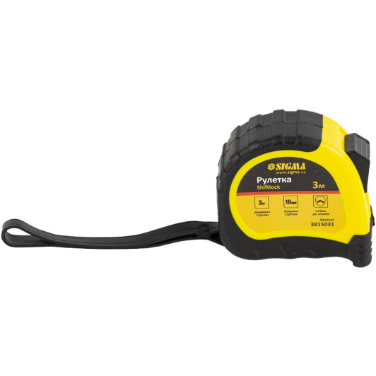 Рулетка Sigma 3815031 3 м
