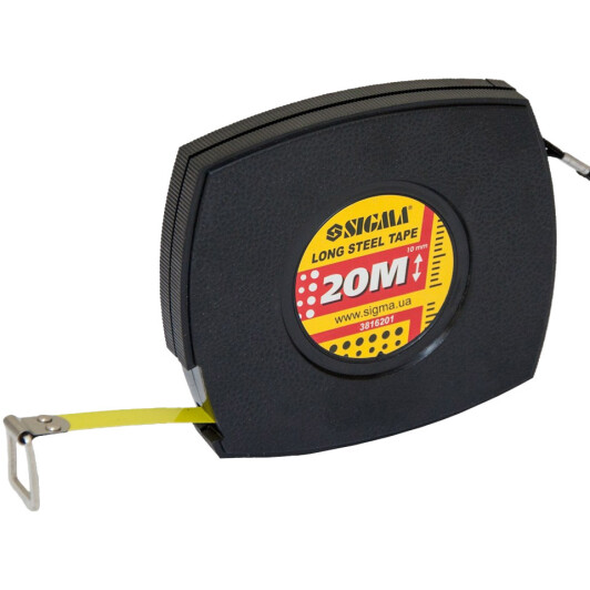 Рулетка Sigma 3816201 20 м