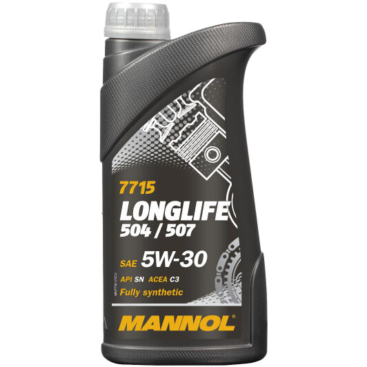 Моторна олива Mannol Longlife 504/507 5W-30 1 л на Mazda Premacy