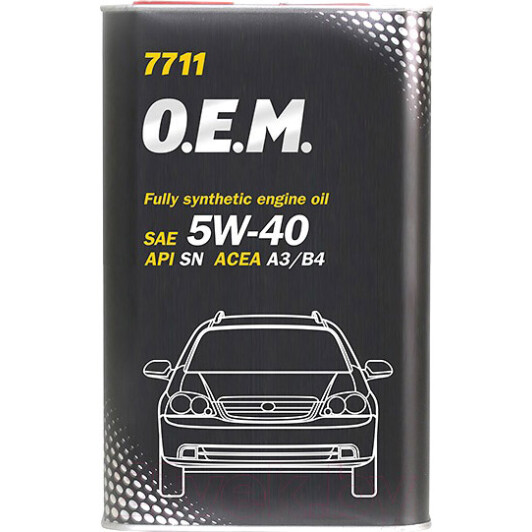 Моторна олива Mannol O.E.M. For Daewoo GM (Metal) 5W-40 1 л на Honda CR-Z