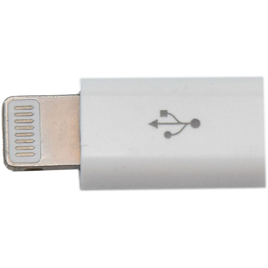 Переходник XoKo XK-AC030-WH Apple Lightning - Micro USB