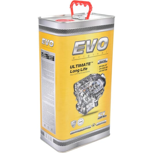 Моторное масло EVO Ultimate LongLife 5W-30 5 л на Hyundai Terracan