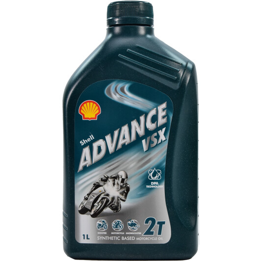 Shell Advance VSX, 1 л (4107297895) моторна олива 2T 1 л