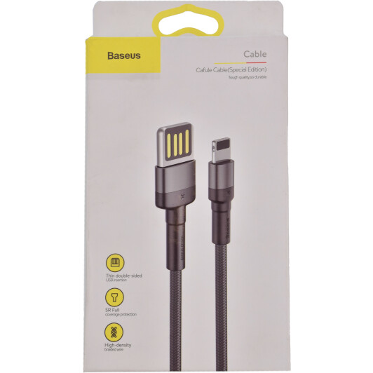 Кабель Baseus Cafule CALKLF-GG1 USB - Apple Lightning 1 м