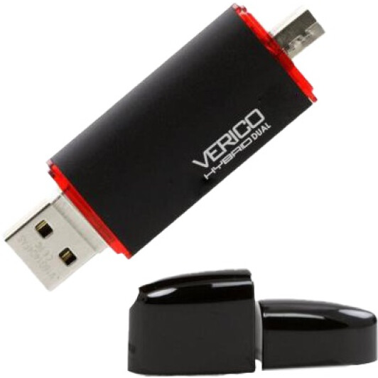 Флешка Verico Hybrid Dual 32 ГБ