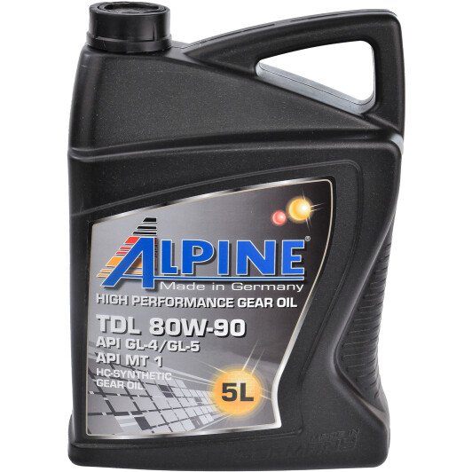 Alpine TDL GL-4 / 5 MT-1 80W-90 (5 л) трансмісійна олива 5 л