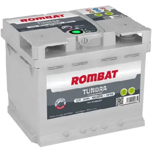Аккумулятор Rombat 6 CT-50-R Tundra EB150