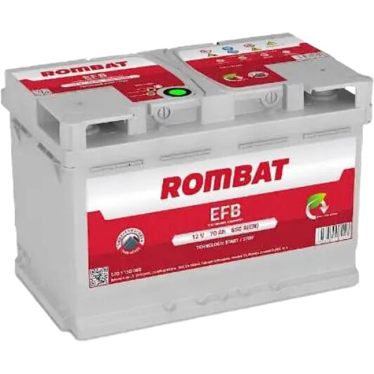 Акумулятор Rombat 6 CT-70-R EFB F370