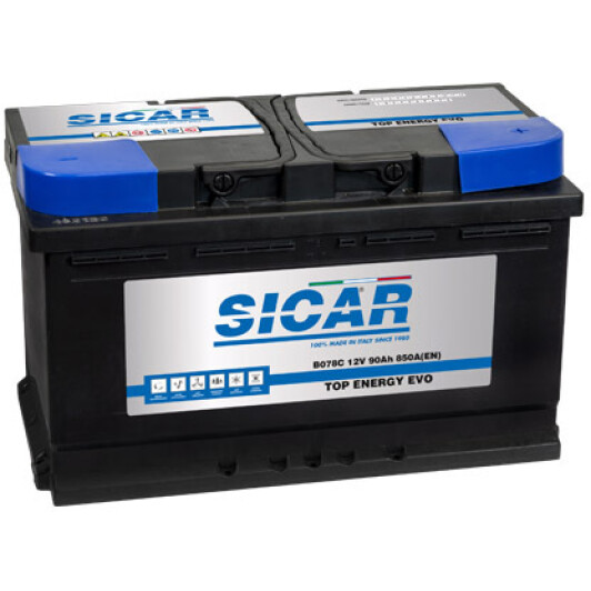 Аккумулятор Sicar 6 CT-90-R Top Energy Evo B078C