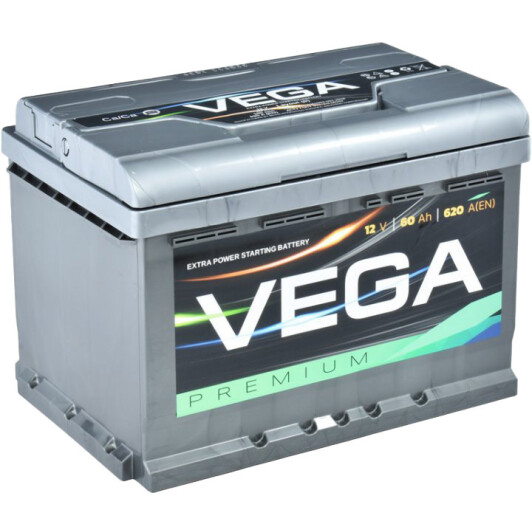 Акумулятор VEGA 6 CT-60-R Premium V60062013