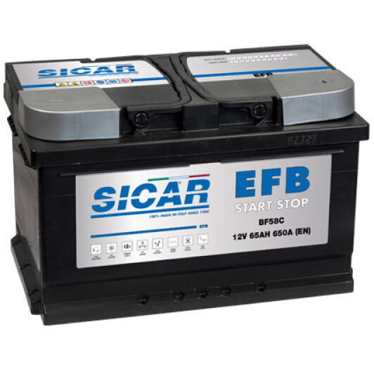 Аккумулятор Sicar 6 CT-65-R EFB Start Stop BF58C