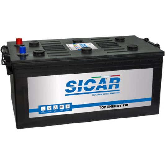 Аккумулятор Sicar 6 CT-190-L Top Energy TIR B157C