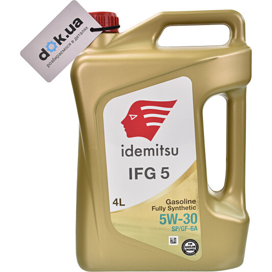 Моторное масло Idemitsu IFG5 5W-30 4 л на Fiat Tempra