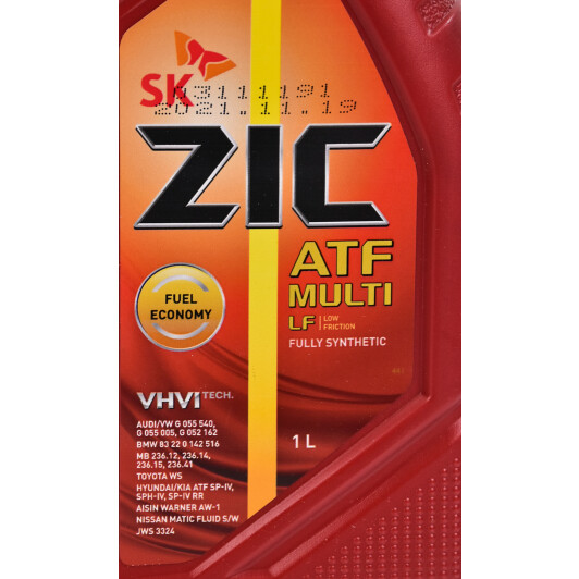 ZIC Multi LF (1 л) трансмиссионное масло 1 л